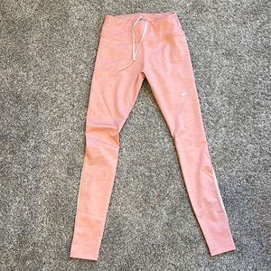 Nike light pink full length leggings